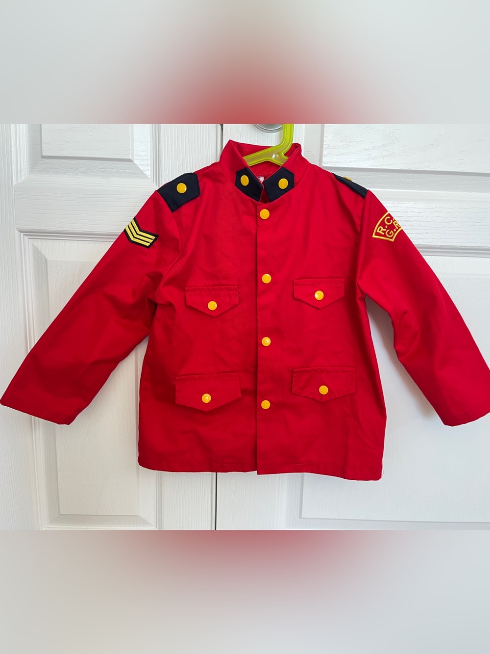 RCMP Red Serge Kids Costume Jacket 4-5yrs